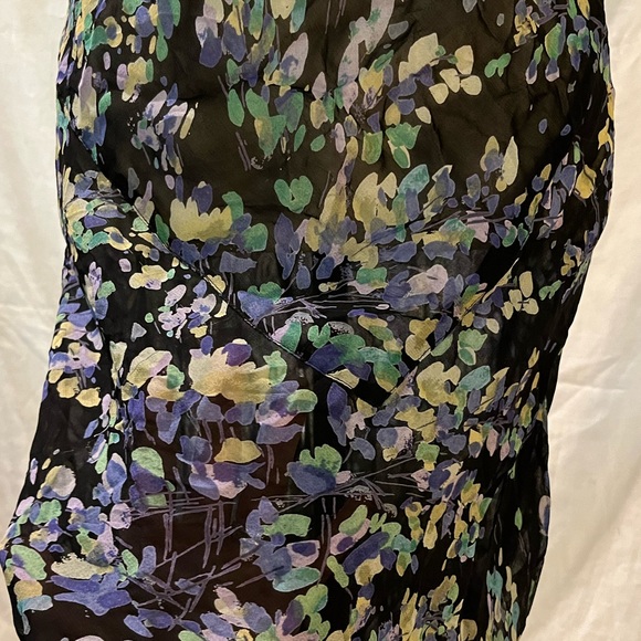 Vintage Y2K sheer floral beaded dress 💙 - Picture 7 of 8